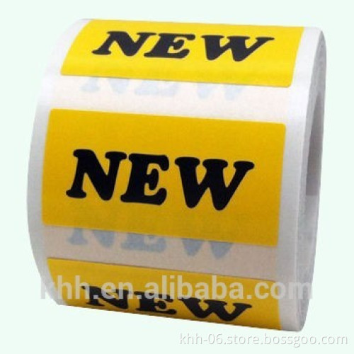 CMYK Printed food packing adhesive sticker